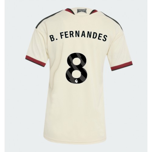 Manchester United Bruno Fernandes #8 Kolmaspaita Naiset 2026-27 Lyhythihainen